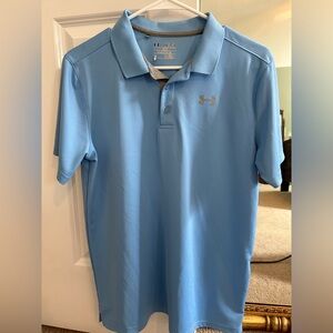 Under Armour Polo. YXL Light blue